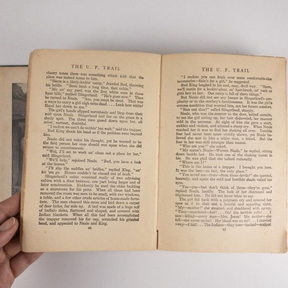 2/$50 - The U. P. Trail by Zane Grey - Picture 5 of 12